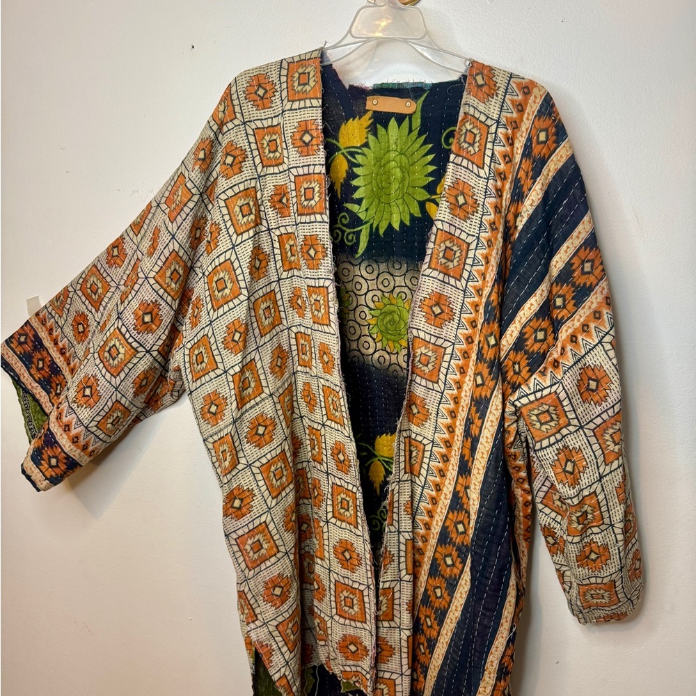 Bohemian Patterned Jacket - Picture 3 of 4
